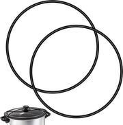 Accessori per Crock Pot - Gomma per Cuscinetti con Chiusura a Dado, Nero - Adatto per Crock Pot Hamilton Beach 6, 7, 8 Quarti di Gallone