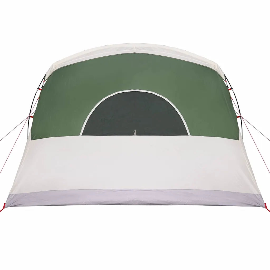 Tenda Familiare con tetto Verde e Bianco 576 x 325 x 213 cm