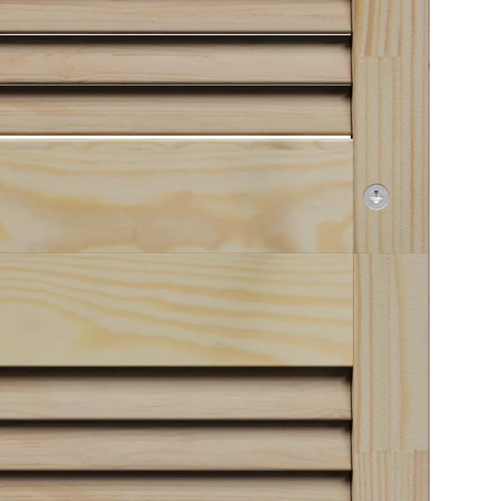 vidaXL Porta per Armadio Altro con porta Marrone 201 x 39.5 x 2.1 cm