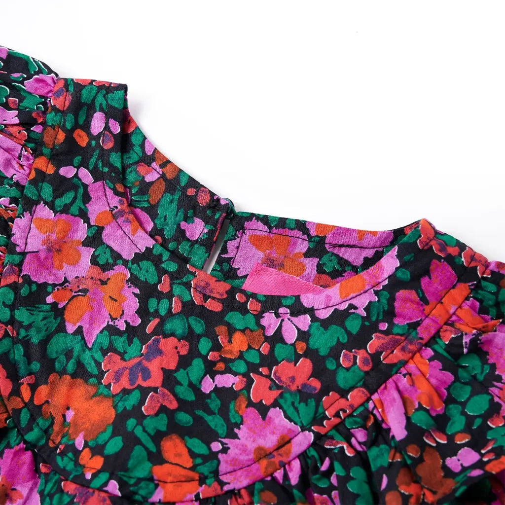 Abito da Bambina a Maniche Lunghe Fucsia 92 CFW3858471