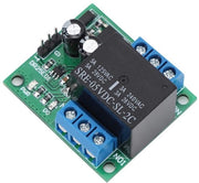 Relè di blocco Dr25e01 modulo relè DPDT a doppia polarità - doppia azione autobloccante con bordo bistabile (DC6-24V) - Ideale per applicazioni industriali.
