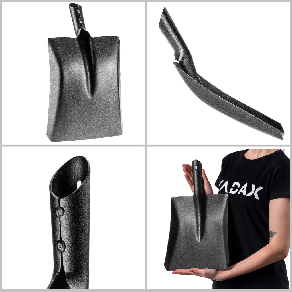 Pala da sabbia universale KADAX per cereali, 24 cm, robusta, senza manico