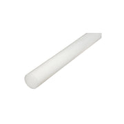 Barra di poliammide PA6 bianca 1000x80mm 6.3 Kg