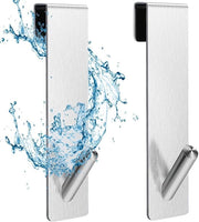 Sostegno per Asciugamani per Doccia - 17,8CM - 2 Pezzi - Ideale per Bagno - Resistente e Duraturo