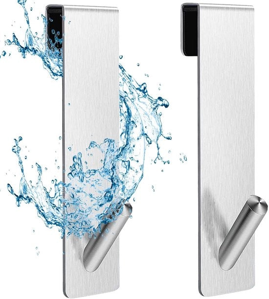 Sostegno per Asciugamani per Doccia - 17,8CM - 2 Pezzi - Ideale per Bagno - Resistente e Duraturo