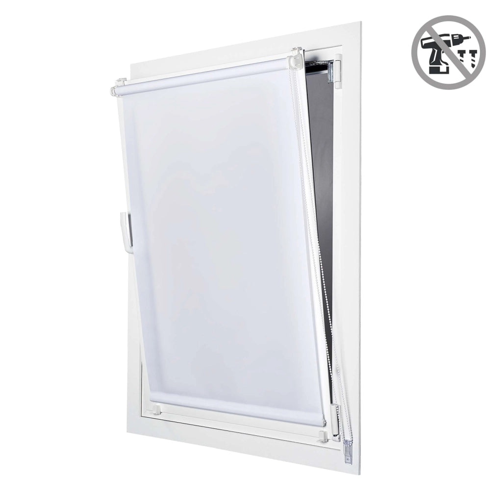 Tenda a Rullo  filtrante installazione senza foratura EasyFix Bianco 90x180 cm
