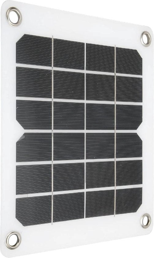Kit di Pannelli Solari Portatili 20W con Uscita USB per Ricariche da Sole e Powerbanks - Ideale per Campeggi e Casa.