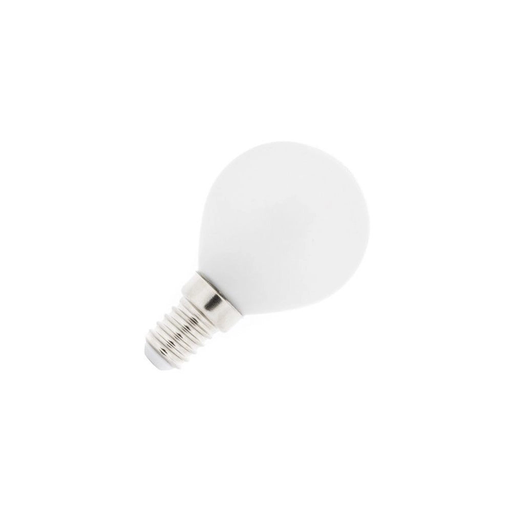 Trade Shop - Lampadina Led E14 Mini Globo 220v Colore Verde Blu Viola Bianco Caldo Freddo 2w - -bianco Freddo      -