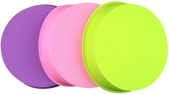 Set di Muffinere per Torta in Silicone - 3 pezzi - Verde, Blu, Rosa - Alta Qualità