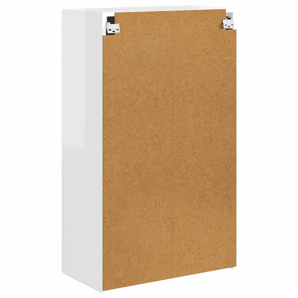 Mobile TV da parete Bianco Lucido 59,5 x 31 x 100 cm 892373