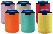 Can Cooler Mouwen in Neopreen - Proteggi le Mani - 10x7 cm - Raffreddatori per Bevande - Ideale per Feste e Compleanni