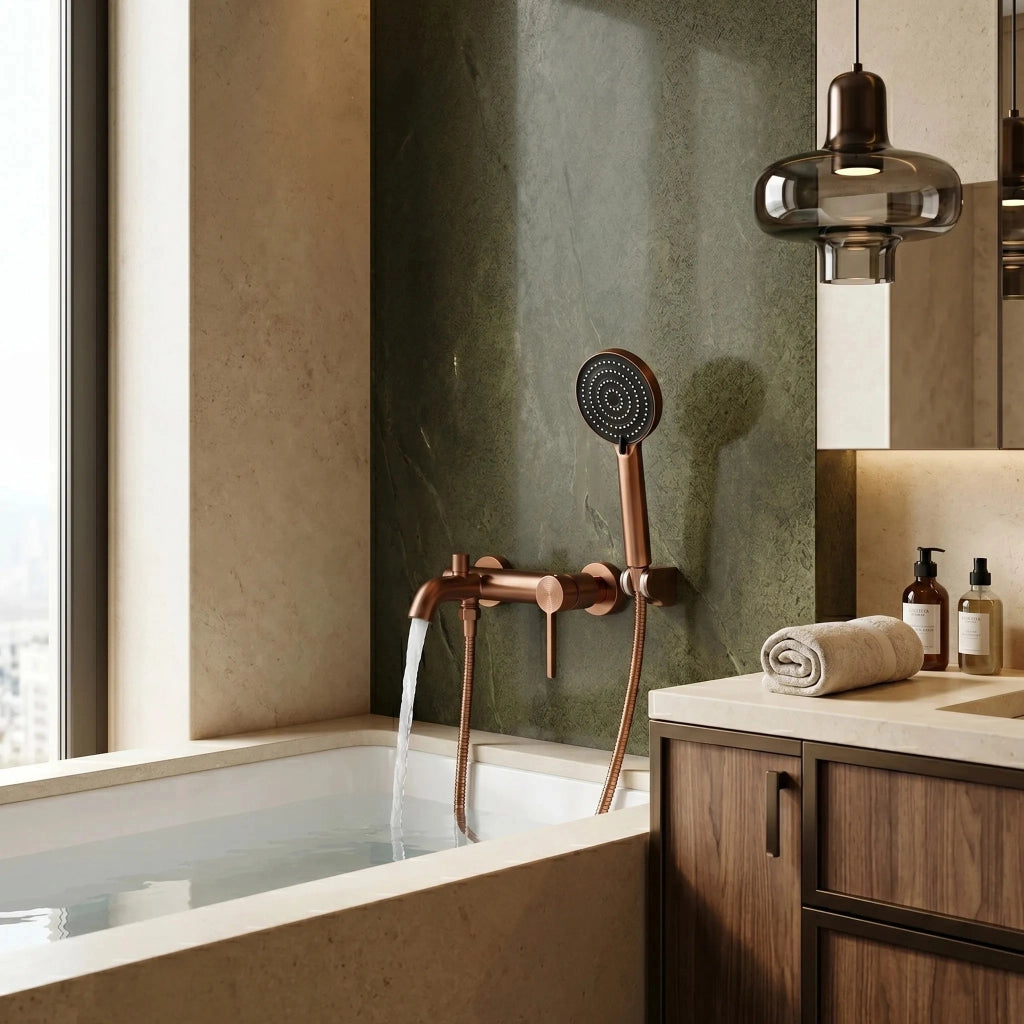 Rubinetto Da Vasca Rea Foster Brush Copper