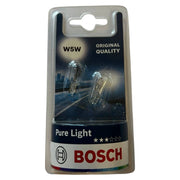 LAMPADINA PER AUTO E MOTO W5W PURE LIGHT