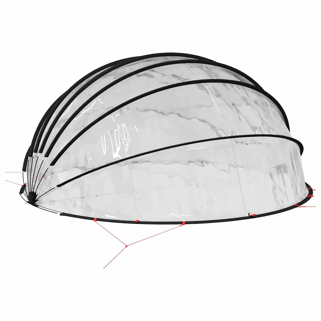 Dome Piscina Trasparente 592 x 590 x 275 cm PVC