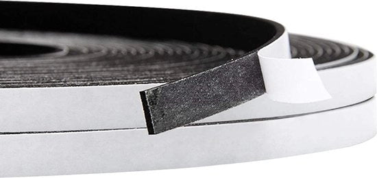Tappo adesivo in gomma per porte e finestre - anti-urto - assorbimento del rumore - impermeabile all'acqua - impermeabile alla polvere - nero - 6 x 15 mm x 20 m