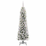 Albero di Natale Artificiale-Albero Natalizio con 150 LED Bianco 150 cm 929159