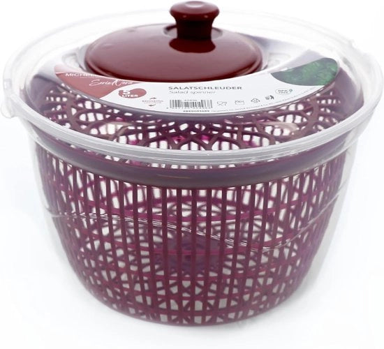 Centrifuga per cibo - BPA-free - contenitore per cibo - XXL 5 litri - contenitore per cibo - per BBQ - per grigliare