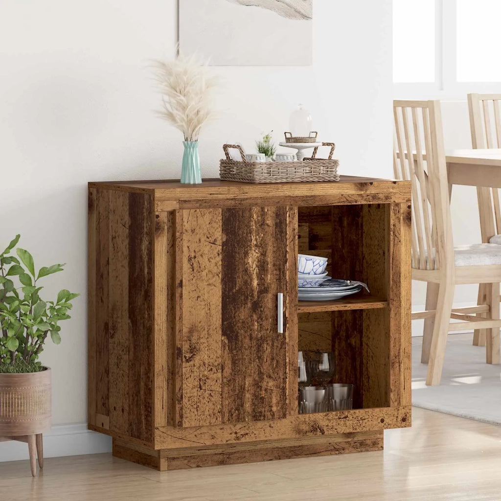 Credenza Legno vecchio 80 x 40 x 75 cm Legno multistrato 880534