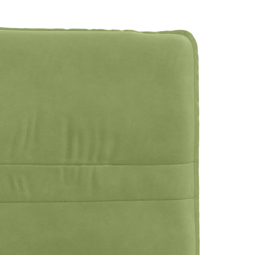Sedie da Pranzo Girevoli 6 pz Verde Chiaro in Velluto 3315617