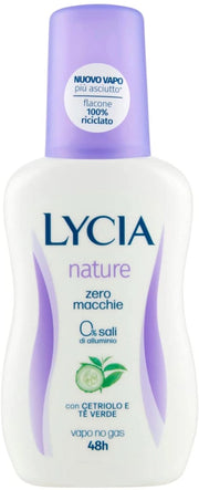 LYCIA DEODORANTE VAPO IN FORMATO DA 75 ML CETRIOLO E TÈ VERDE