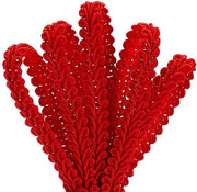 Nastro decorativo a frangetta 27 metri - Poliestere - Rood - Nastro decorativo per gioielleria - Fai da te