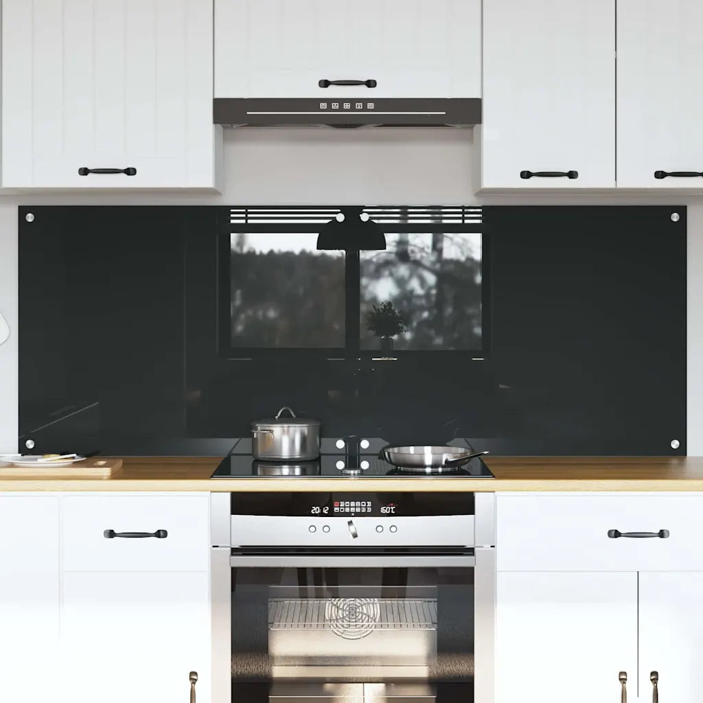 Schienale da cucina 2 pcs Grigio scuro 80 x 60 cm 3415463