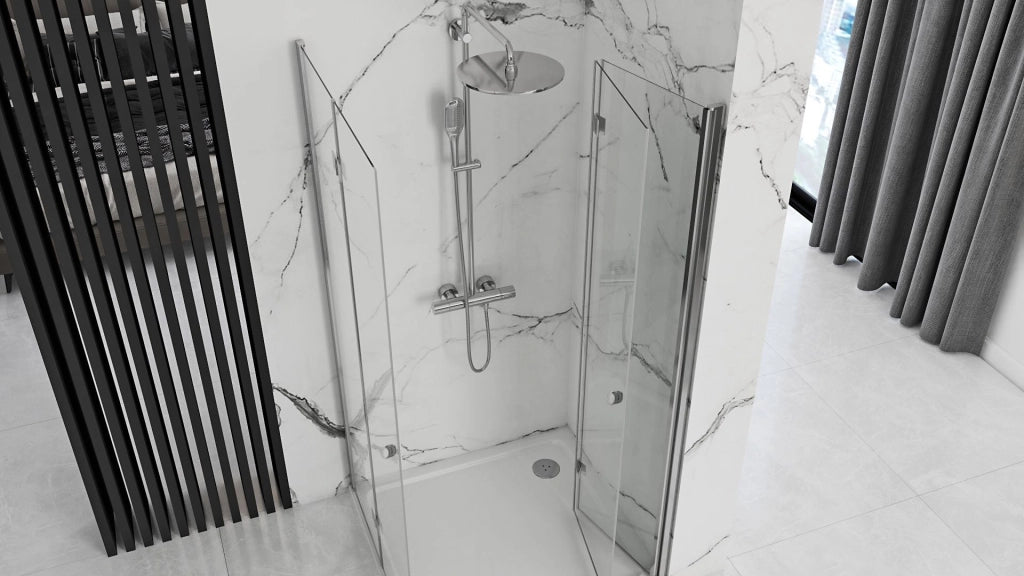 Cabina Doccia Pieghevole Rea Fold N2 Modulare 100x110