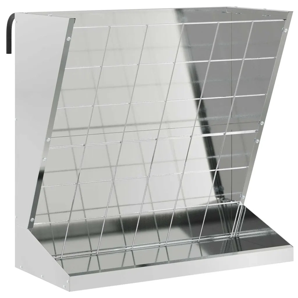 Nutriente per Fieno Argento 71 x 33 x 70 cm Acciaio zincato CFW1180464