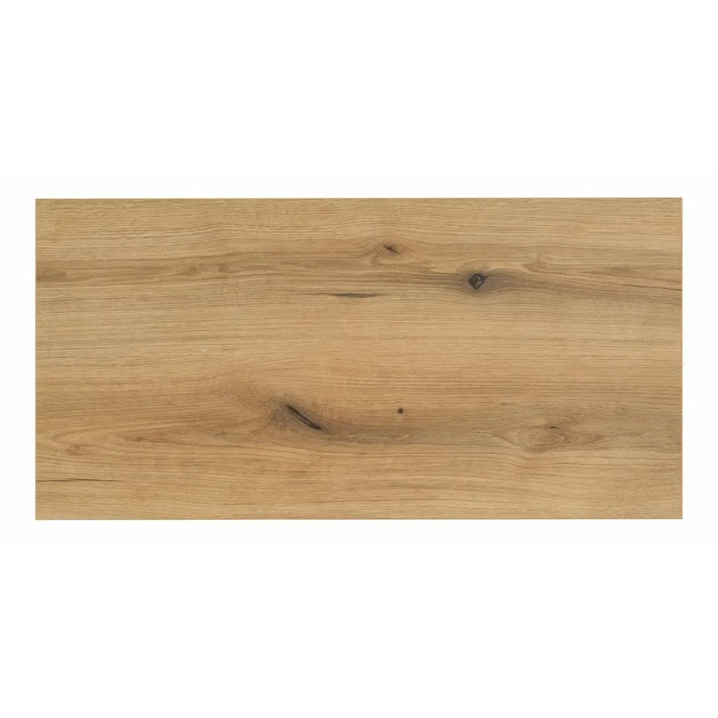 Piano lavabo VANO – Colore rovere – L90 × P40 × H2 cm – Da appoggio