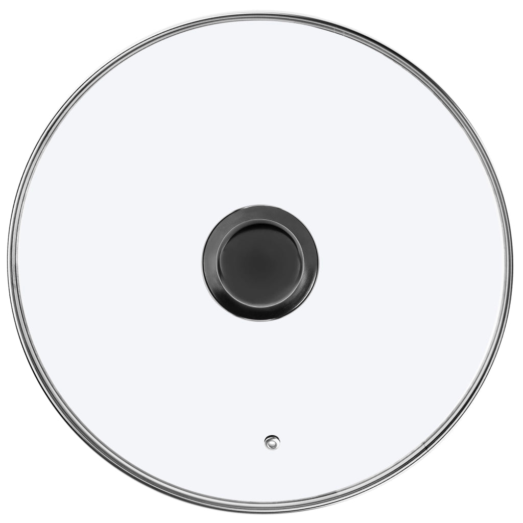 Coperchio in vetro KADAX da 26 cm, universale, resistente al calore, per pentole e padelle.