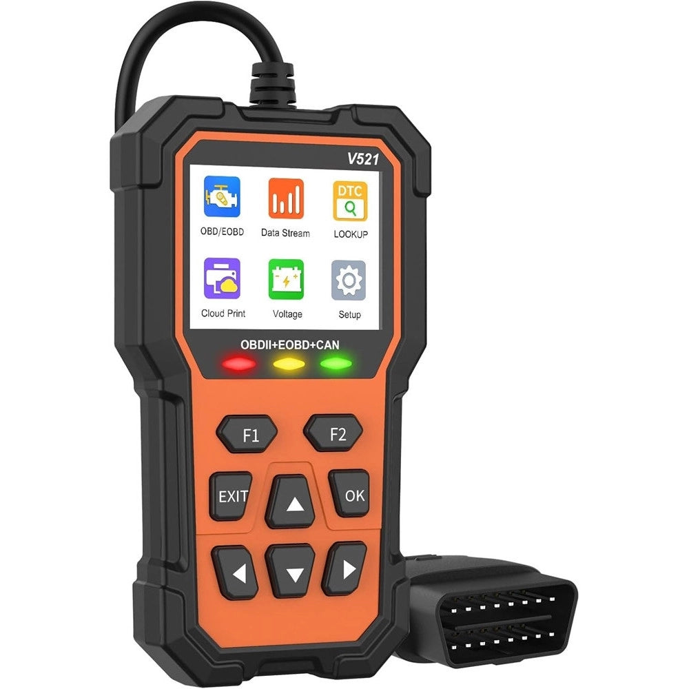Trade Shop - Obd2 Diagnosi Auto Italiano Lettore Cancellazione Codici Errore Spia Motore V521 -