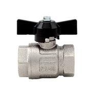 VALVOLA A SFERA FF IDEAL PASSAGGIO TOTALE- 1/4 DN8 50bar/725psi farf.nera- ITAP- pezzi 1