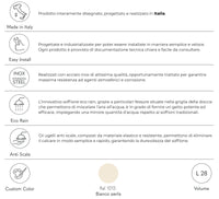 Doccia Solare da Giardino 28L Miscelatore e Lavapiedi Tevere B Bianco Perla