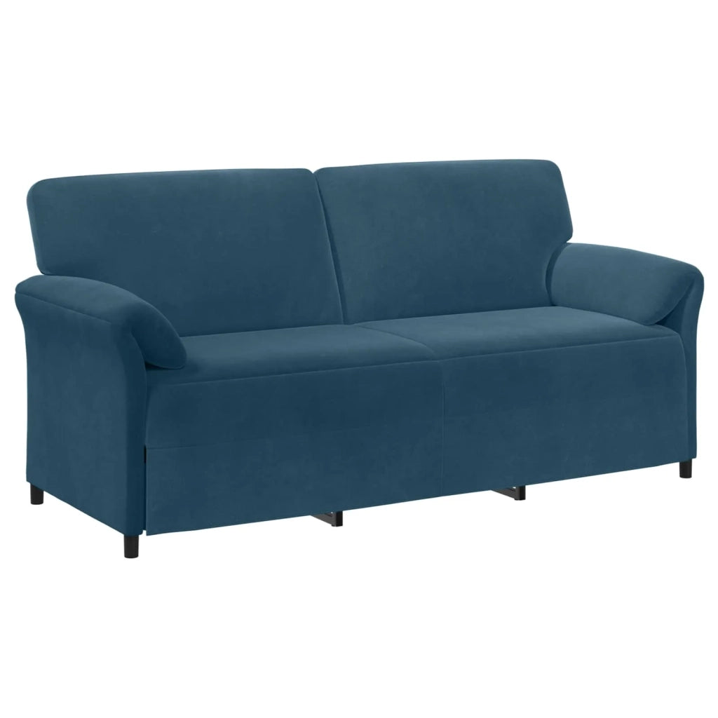 Set di divani 2 pz Blu Velluto 3424922