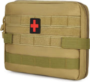 Kit di emergenza per sopravvivenza Mini Tasca a Molla Tattica Borsa Medica per Viaggi Outdoor Escursioni Campeggio