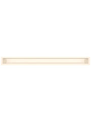 Griglia di ventilazione per camino Crema- Loft 90x1000