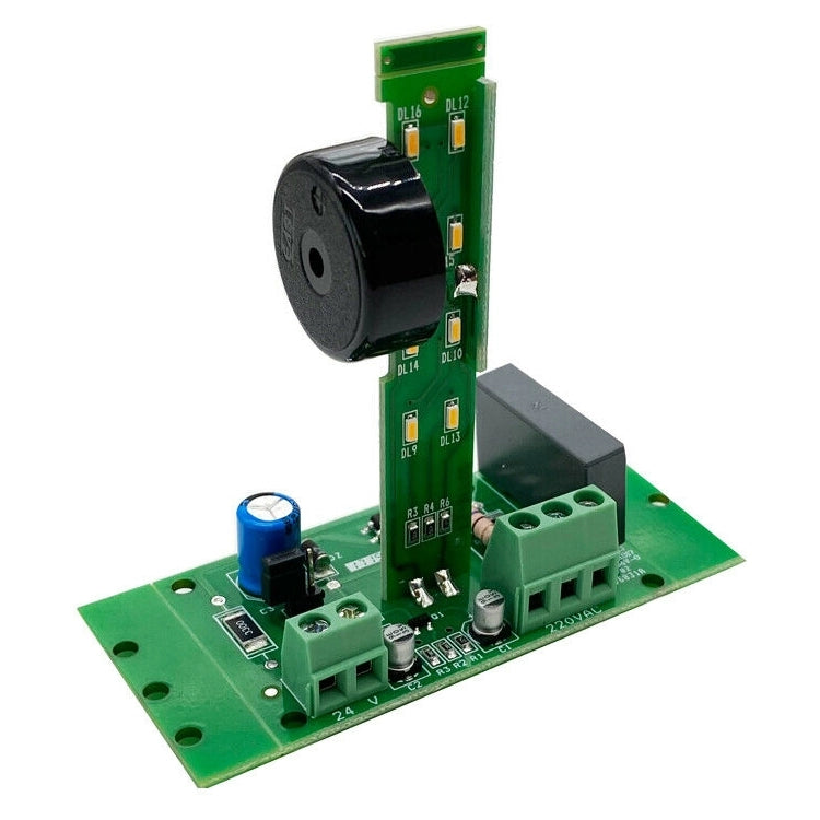CIRCUITO MODULO BUZZER CICALINO PER LAMPEGGIANTE LAMPEGGIATORE LED 24V 230V 220V