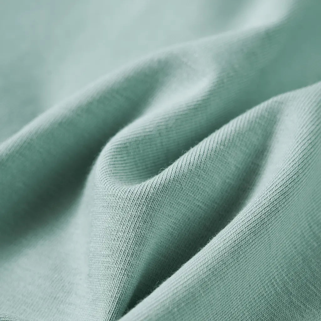 Maglietta da Bambina Maniche Lunghe Menta Medio 128 14187