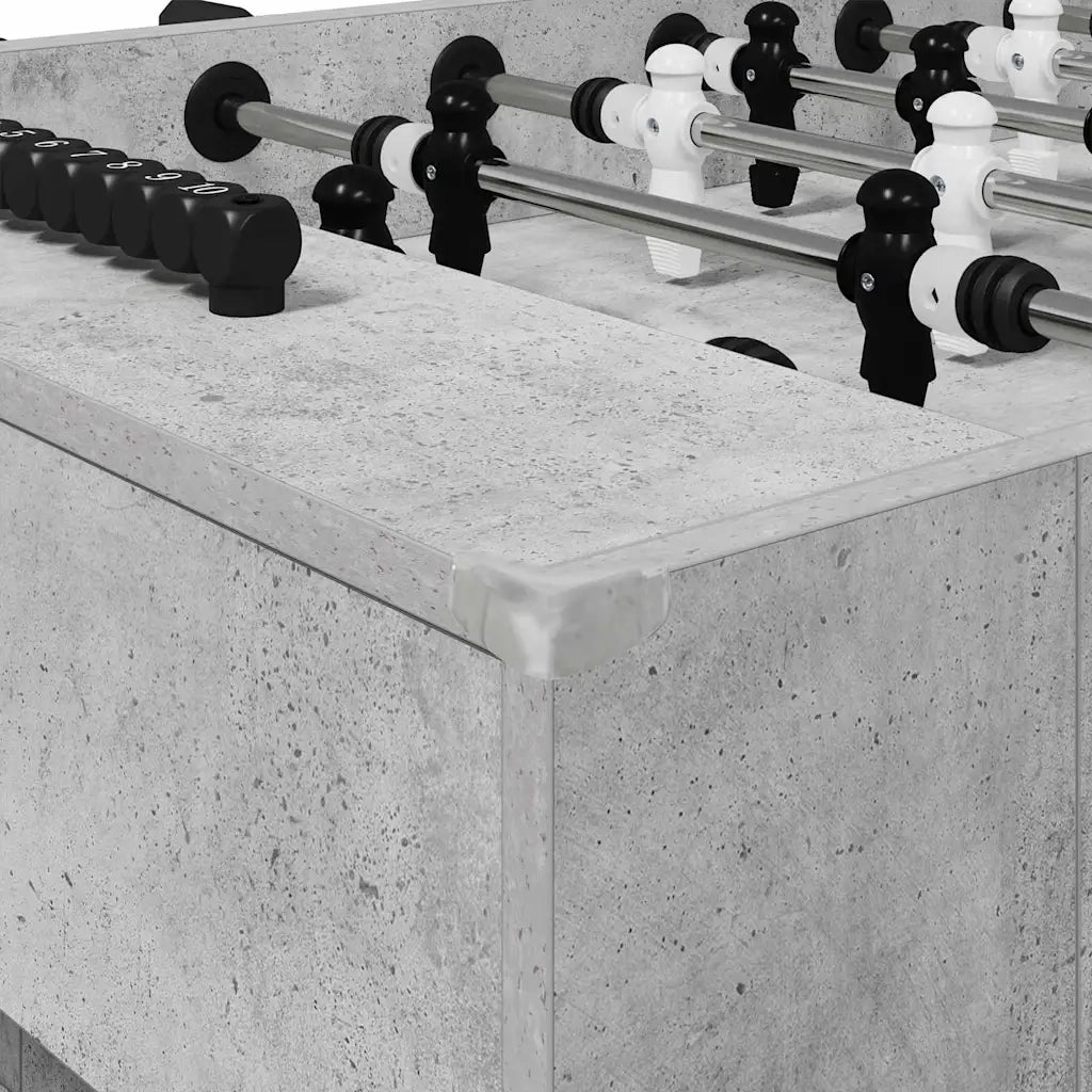 Tavolo da Foosball Grigio Cemento 146,5 x 74 x 85 cm CFW4666017