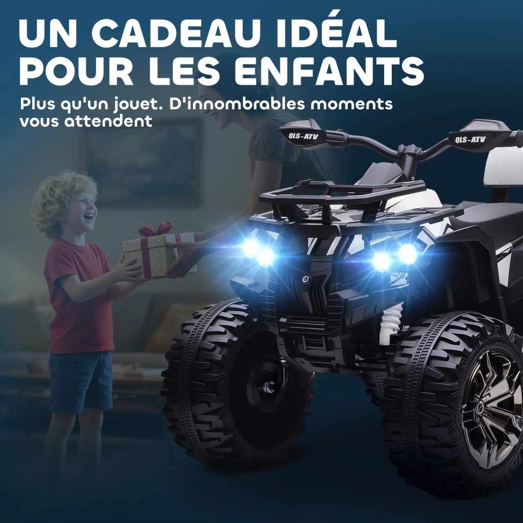 Auto elettrica per bambini ¨C Minimal ¨C Bianco e nero