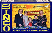 Sinco - Gioco Da Tavolo, Edizione Speciale 40° Anniversario, Tombola Napoletana, Ravensburger,Eta 14+