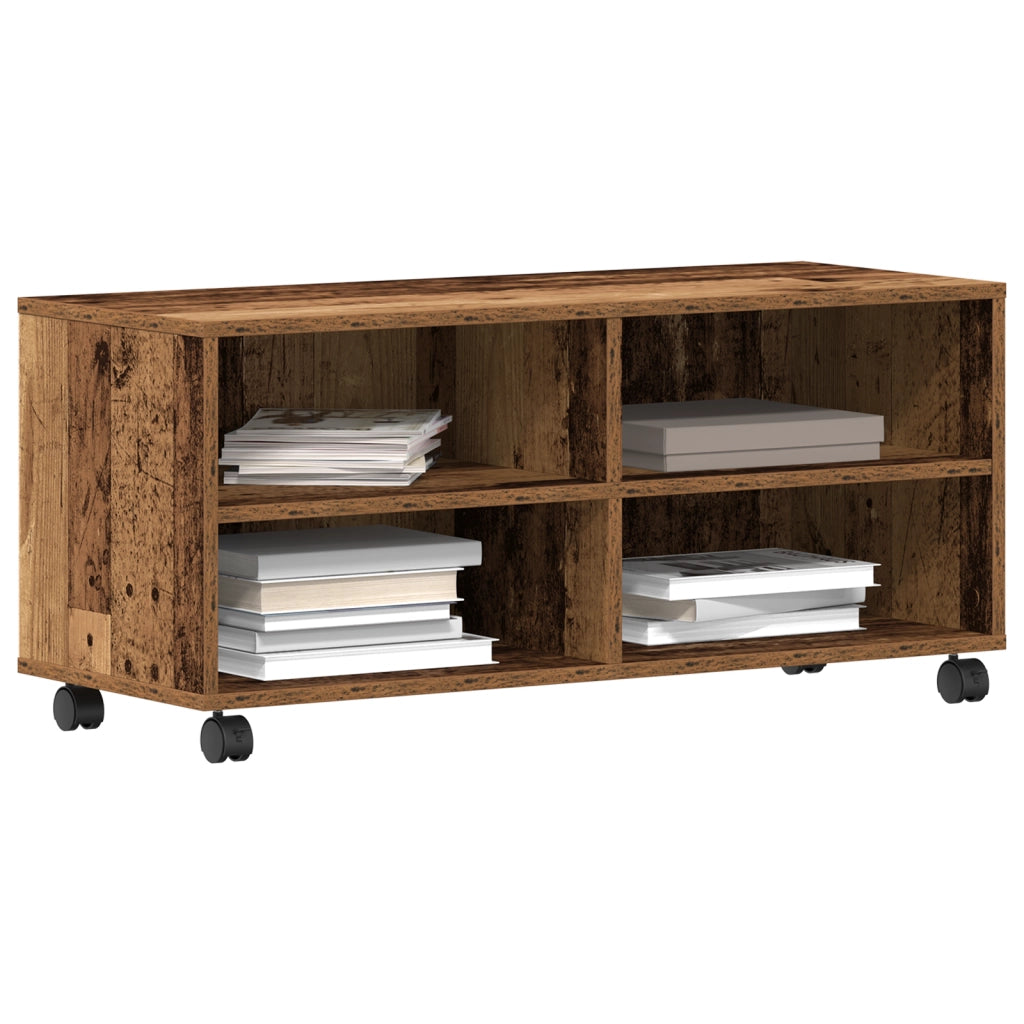 Mobile TV  in Legno Massello 90x35x35 cm