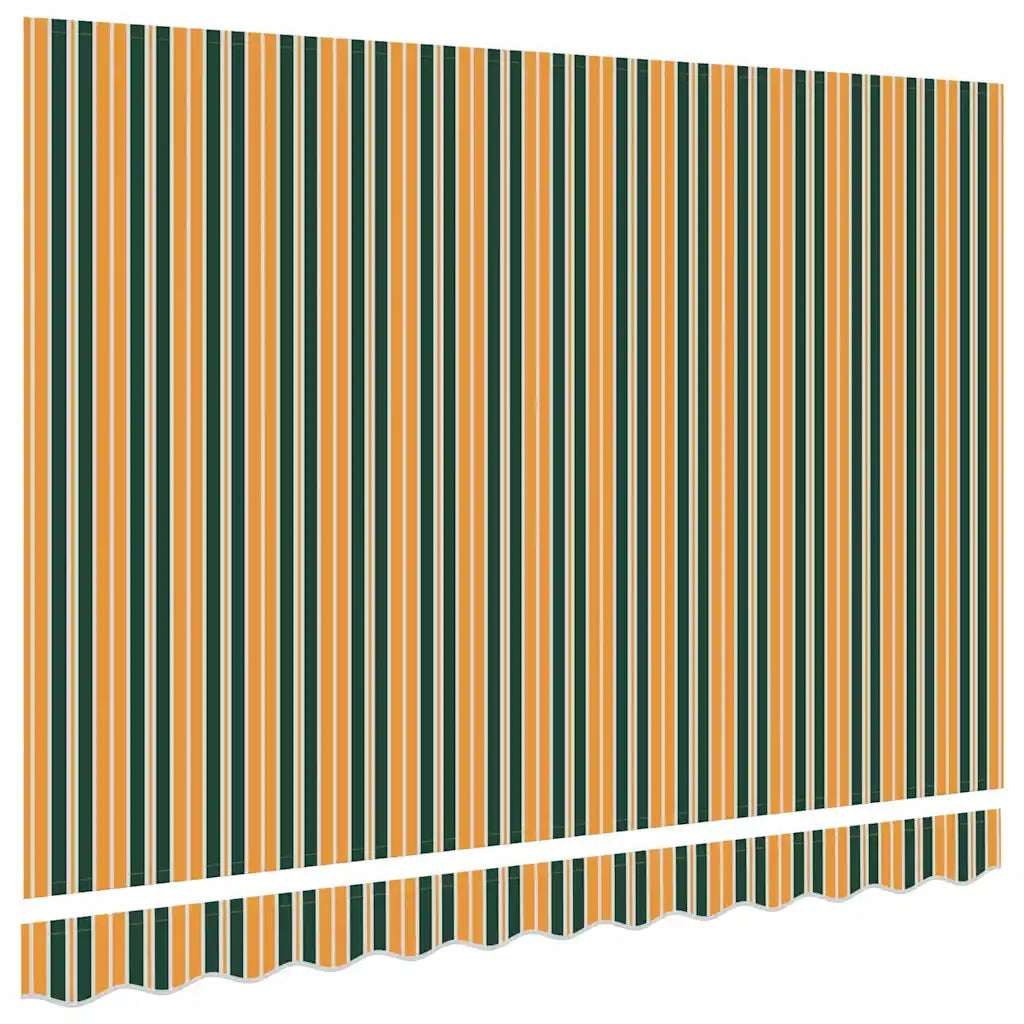 Telo di ricambio per tenda da sole Verde e giallo 280 x 245 cm 42000642