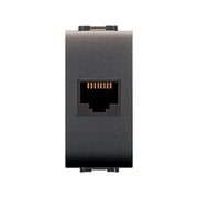 LIFE 4083 PRESA TELEFONICA RJ45 PLUG 8/8 GRIGIO ANT- ELETTROCANALI- 6,0 pz