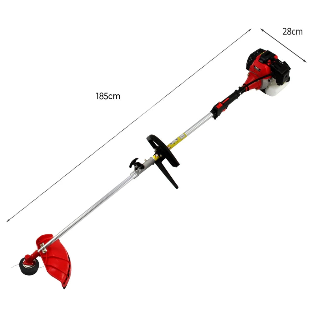 Decespugliatore a benzina a lunga portata 5 in 1 Multi-uso 52cc 1.6KW con Attrezzatura di sicurezza