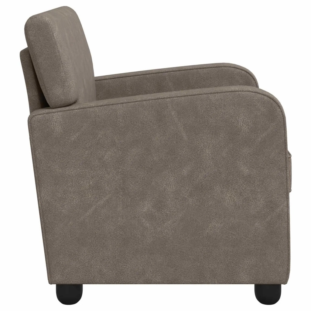 Poltrona Grigio antico Similpelle 42043439