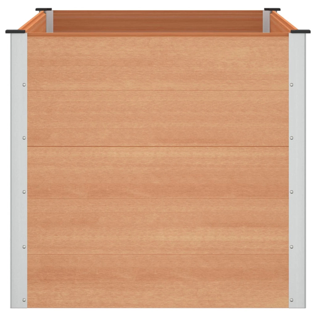 Letto rialzato da giardino Marrone 150 x 100 x 91 cm