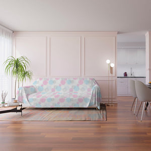 Telo Arredo Copritutto Copridivano in Microfibra Molecole 270x280 cm