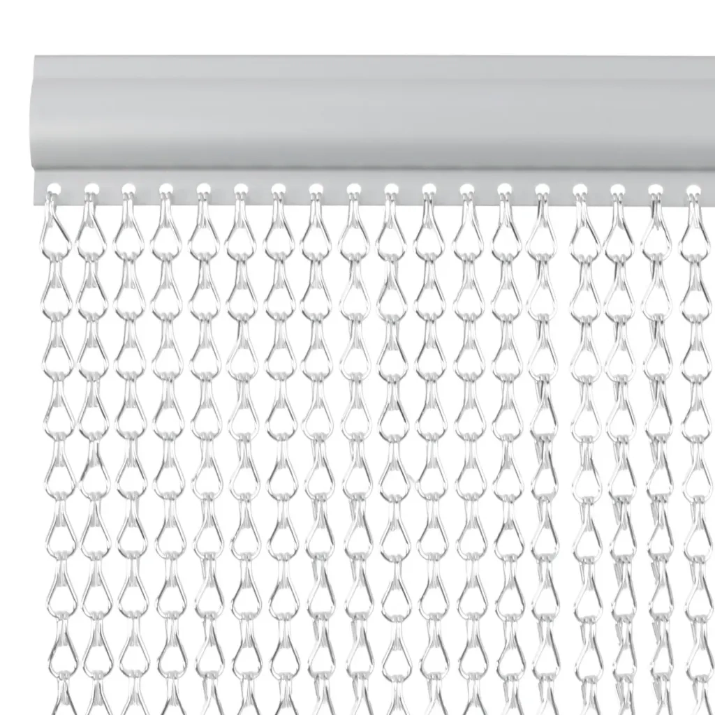 Zanzariera da Porta a Catena 100x226 cm in Alluminio CFW4203485