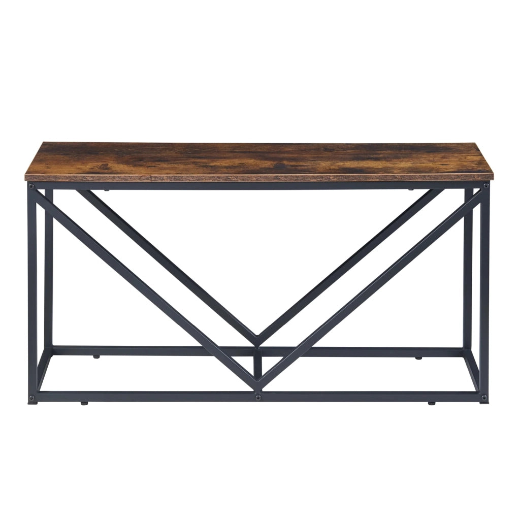 Portalegna da interno 50 x 100 x 30 cm effetto legno scuro nero 03_0010494